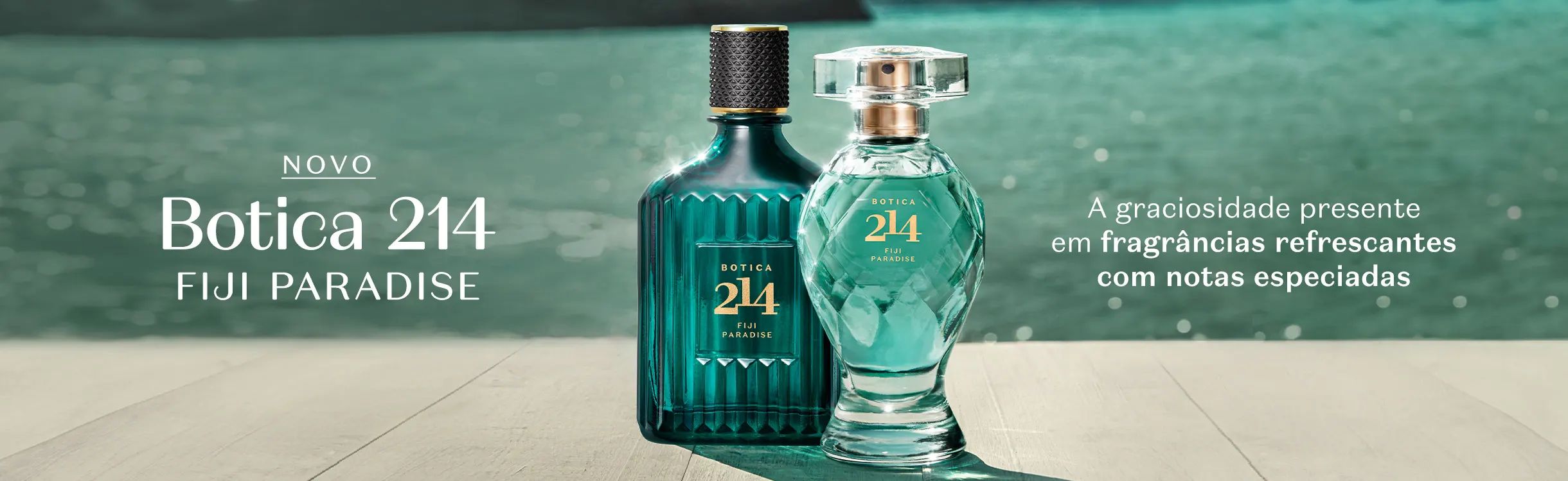 Botica 214 Fiji Paradise O Boticário Cologne un nouveau parfum pour