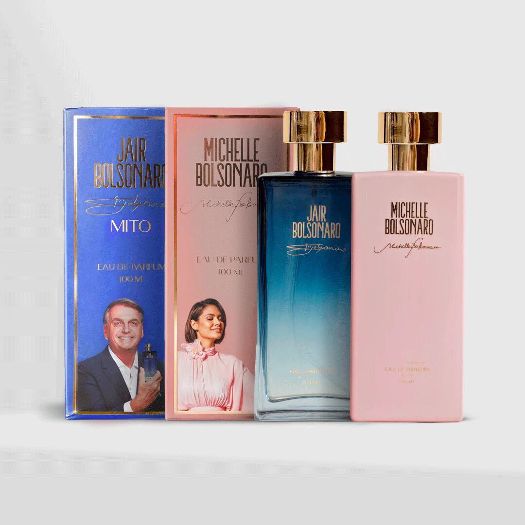 Michelle Bolsonaro Agustin Fernandez perfume a novo fragrância