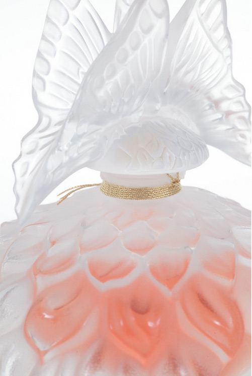 Lalique De Lalique Butterfly Crystal Flacon Lalique Perfumy To