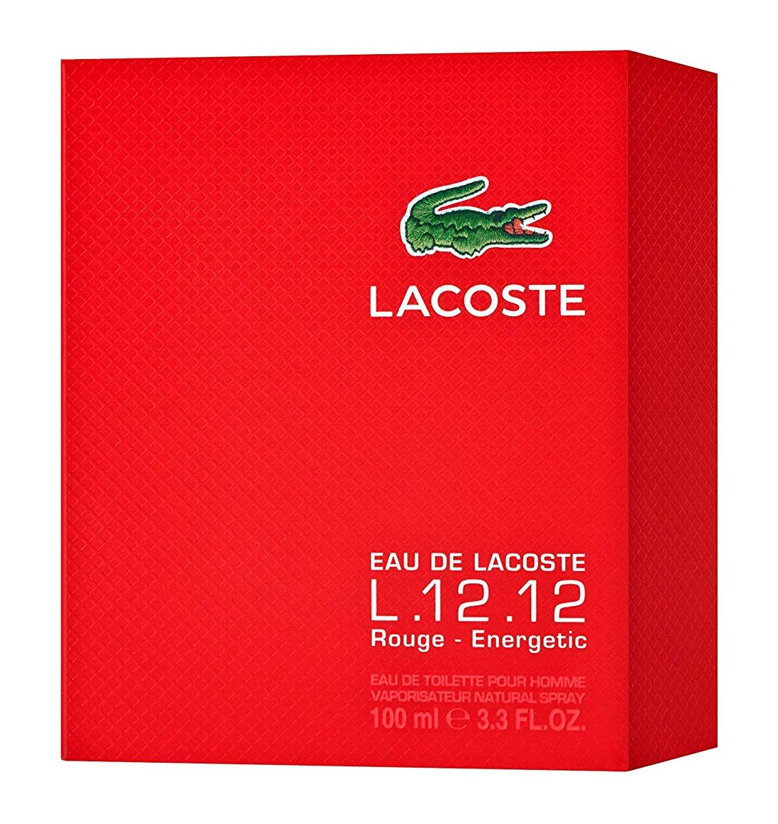 Eau De Lacoste L 12 12 Rouge Energetic Lacoste Fragrances Colonia Una