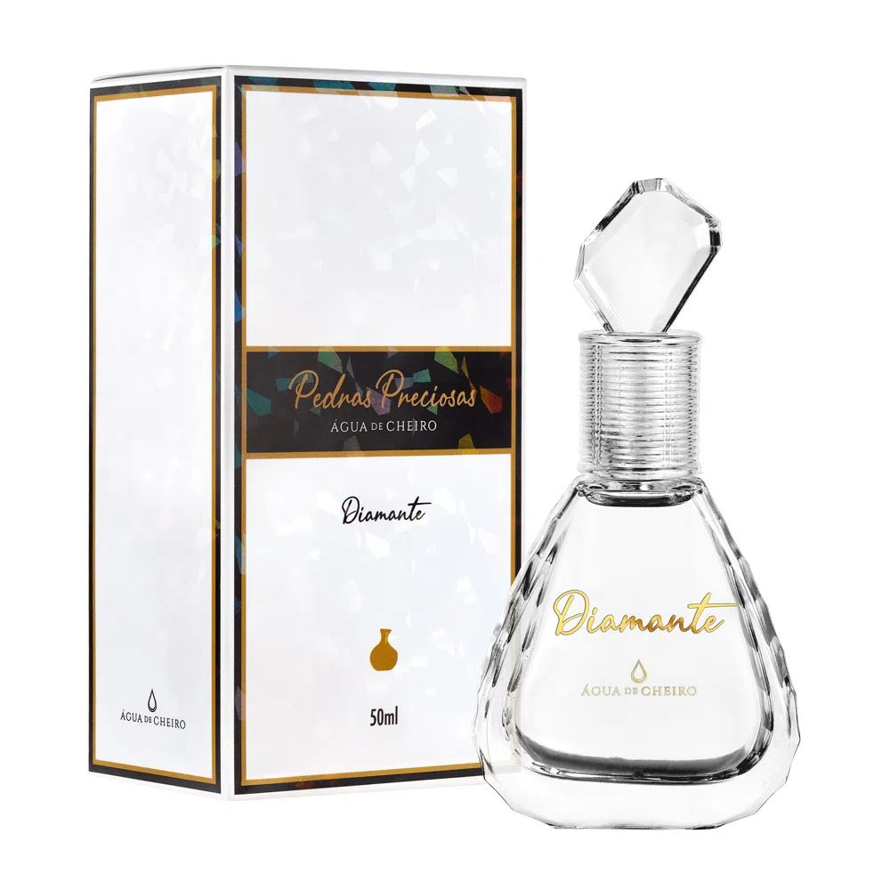 Pedras Preciosas Diamante Água de Cheiro perfume a novo fragrância