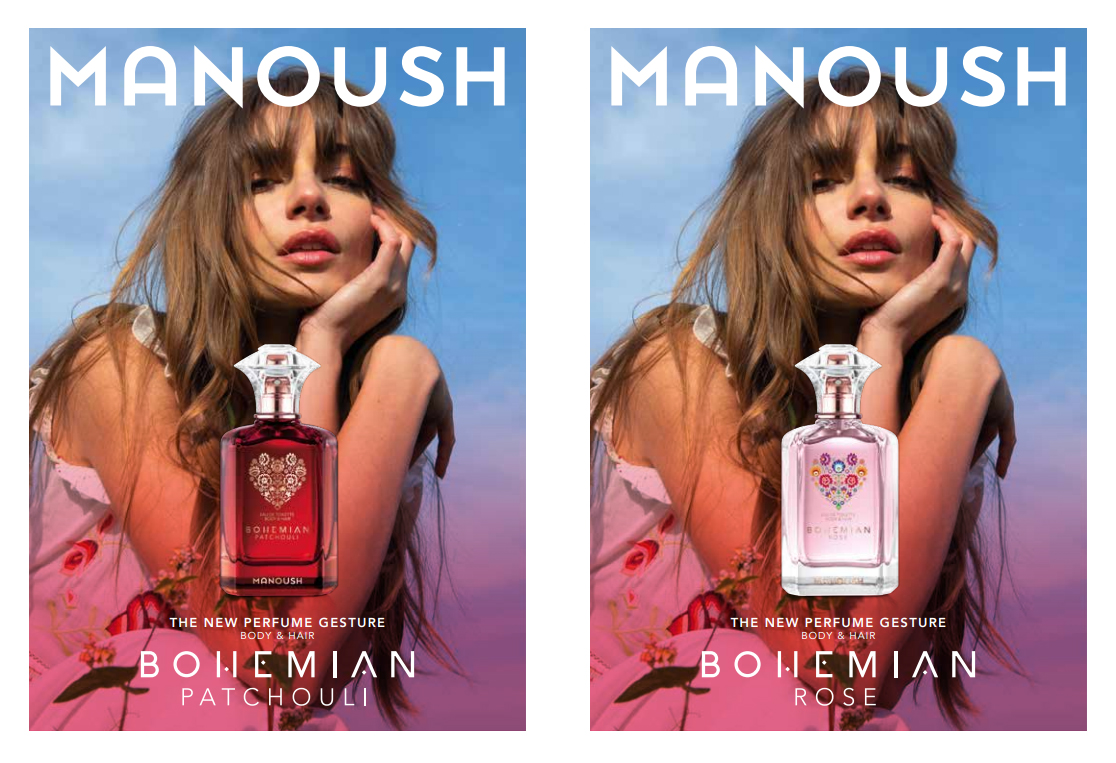 MANOUSH FRAGRANCES BOHEMIAN COLLECTION