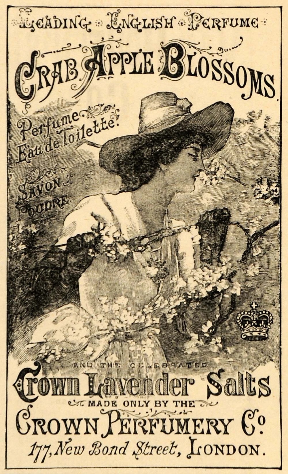 The Crown Perfumery ad