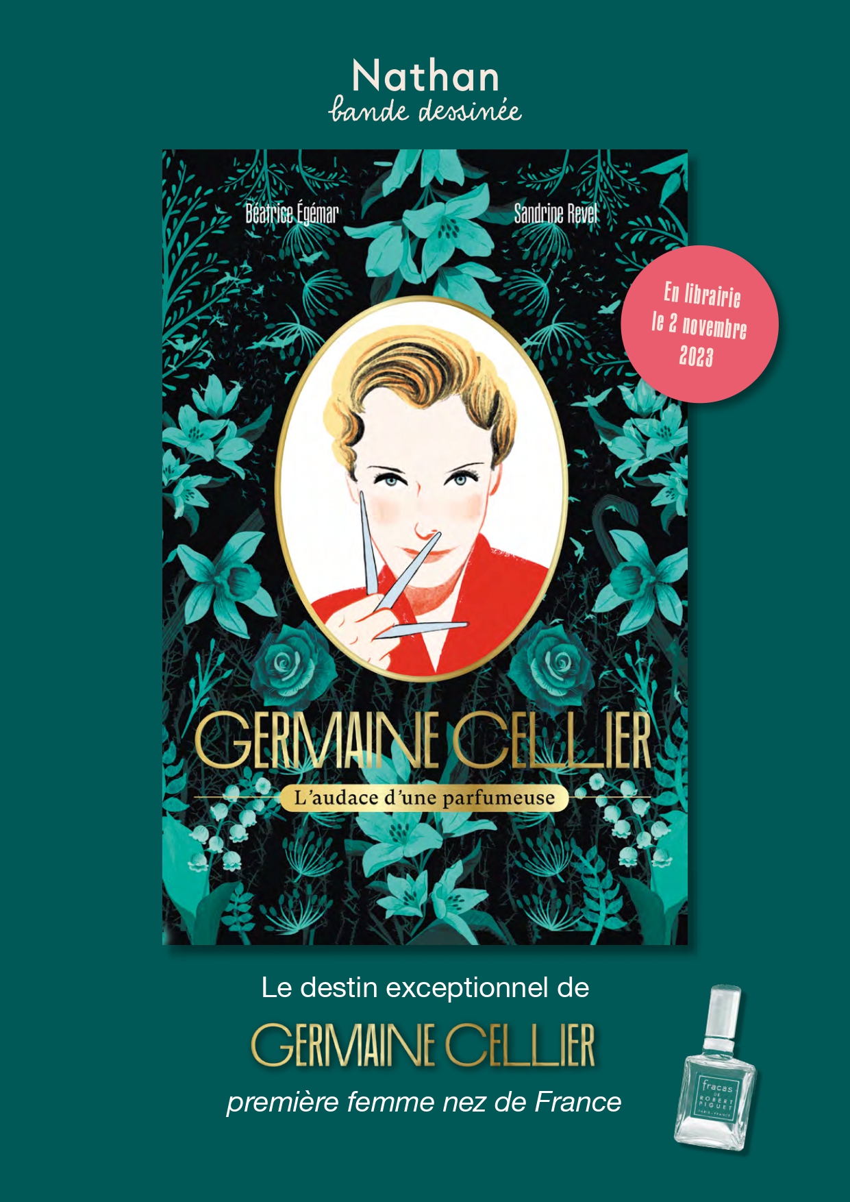 Une bande dessinée dédiée à la parfumeure Germaine Cellier ~ Art Livres et  Evénements