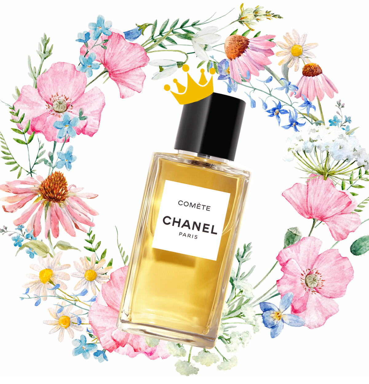 ЛУЧШИЕ АРОМАТЫ ЛЕТА 2024: Comète Chanel и Secret de Musc Reine de Saba ~  Fragrantica