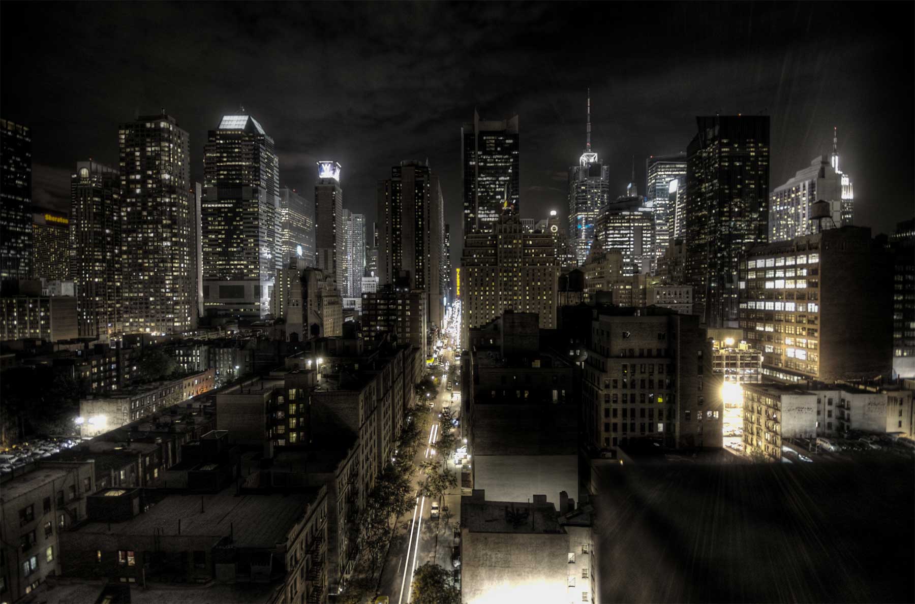 NYC at night