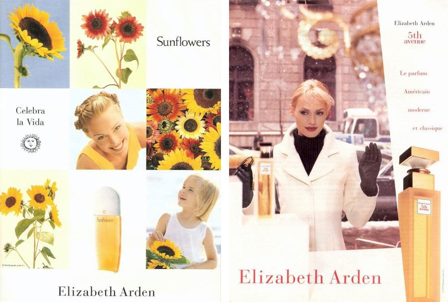 Elizabeth Arden ads from the 90s