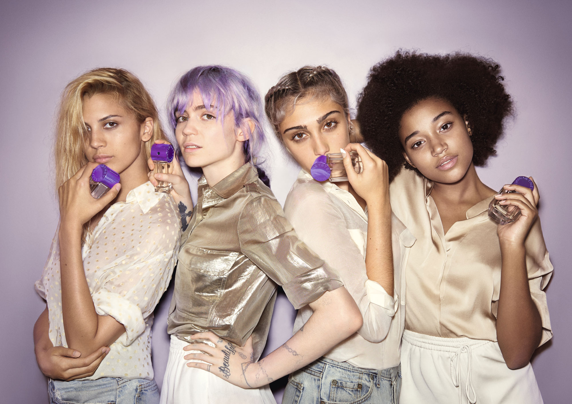 Kenya Kinski-Jones, Grimes , Lola Leon and Amandla Stenberg