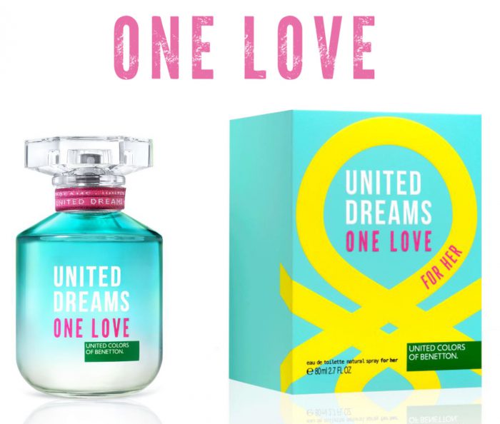 benetton one love flacon and box