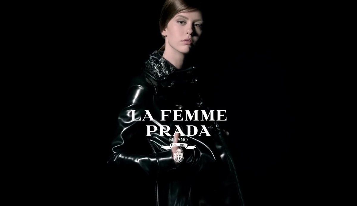 Mia Goth for Prada la Femme
