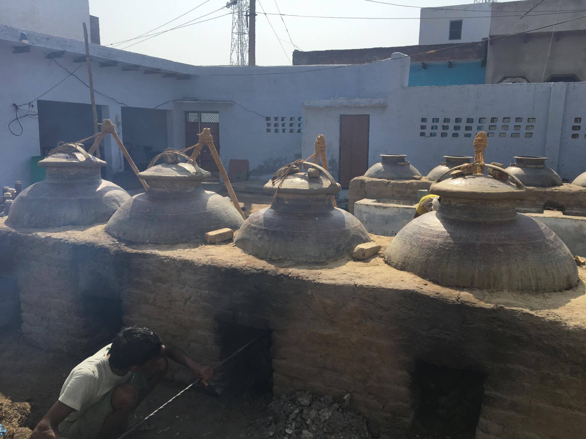 attar production, Kannauj, India