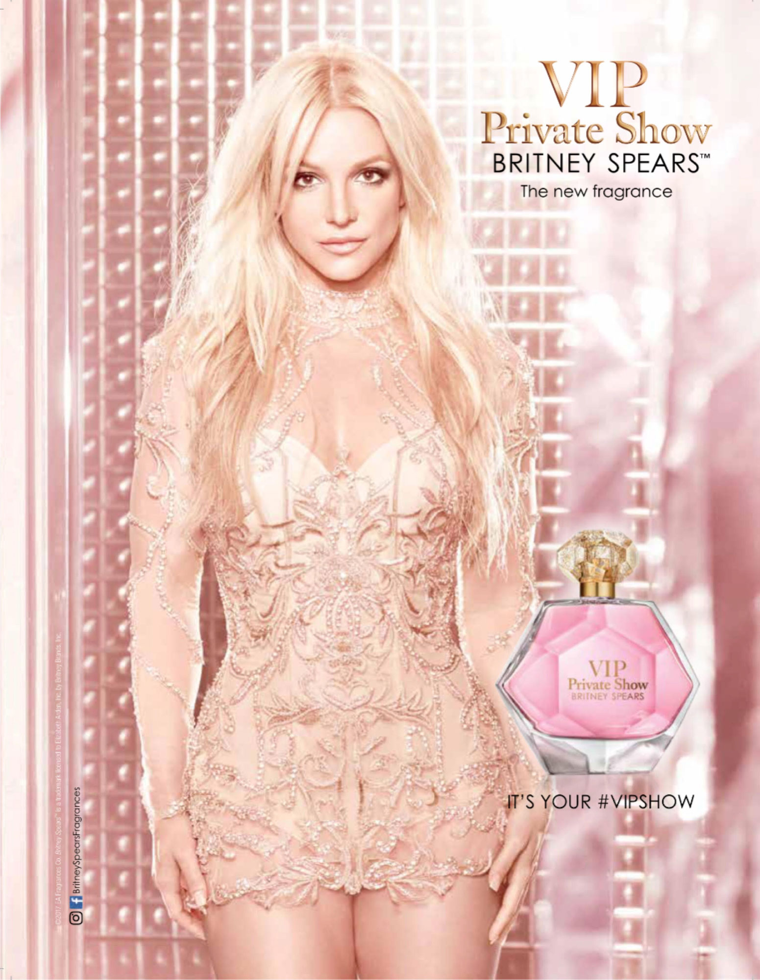 Britney Spears VIP Private Show ad