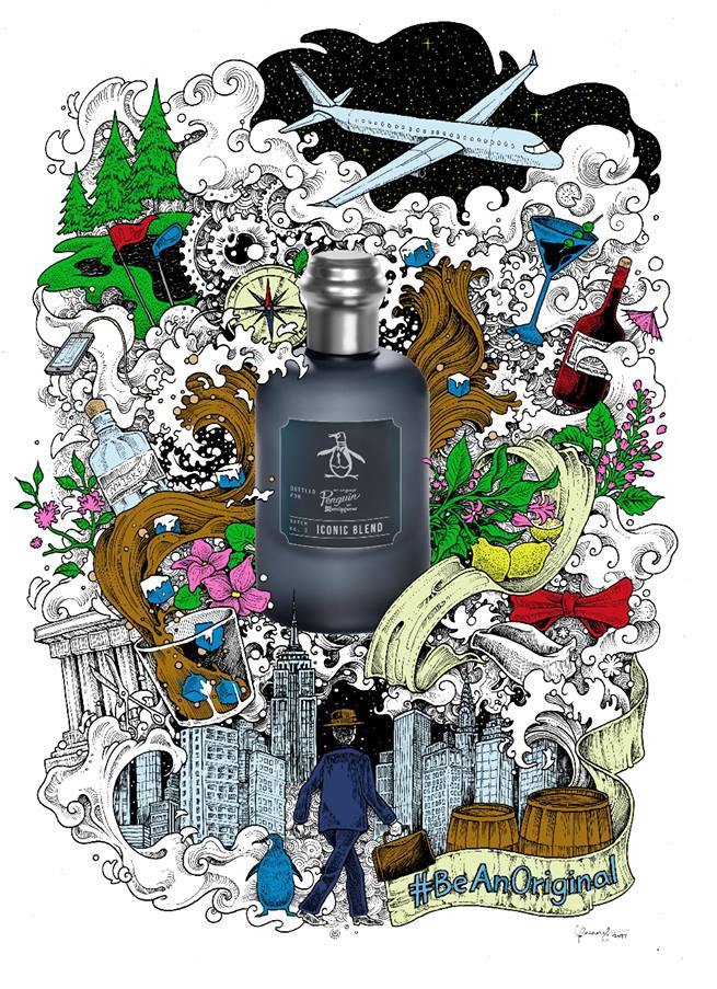 original penguin iconic blend ad