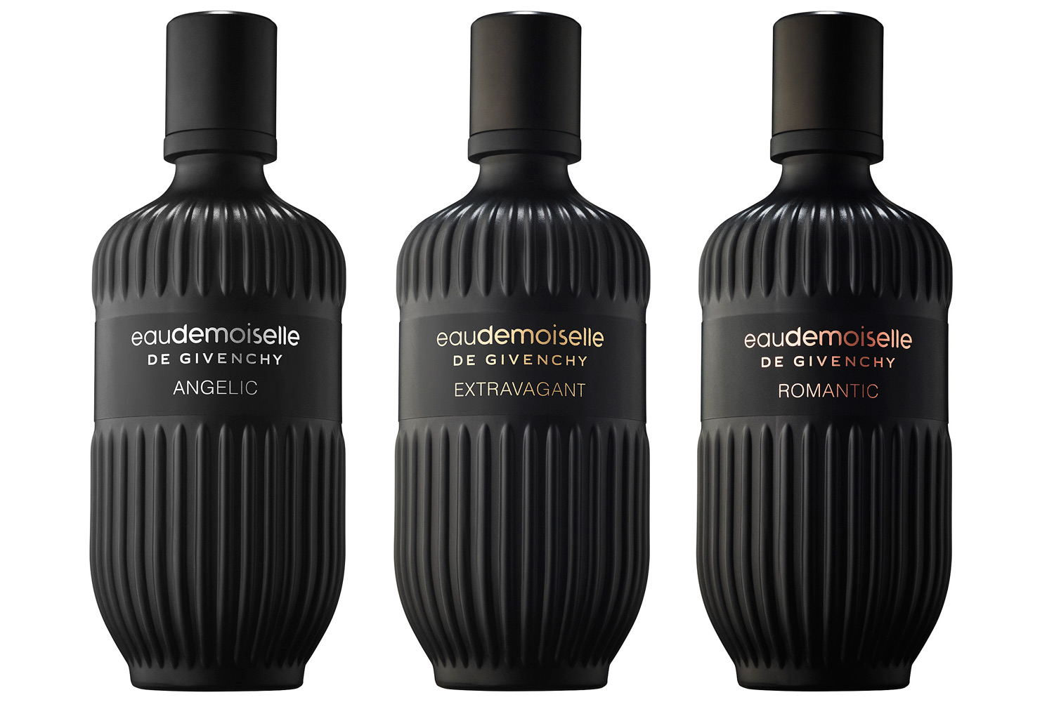 eaudemoiselle de givenchy couture collection flacons