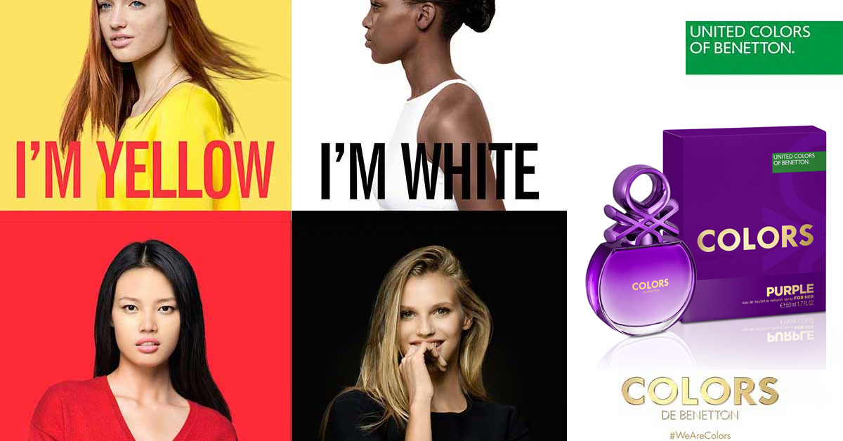 colors de benetton purple