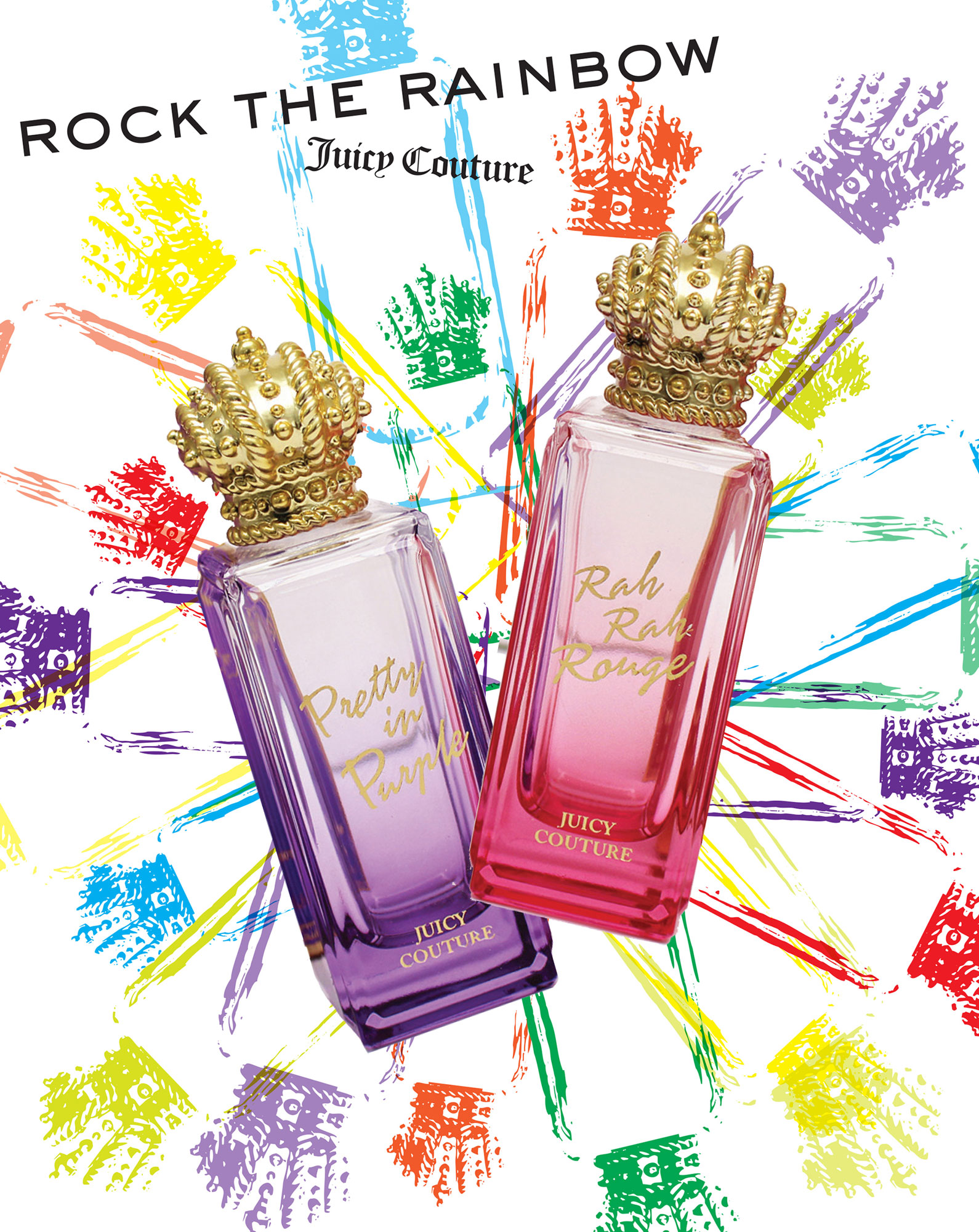 Juicy Couture Rock The Rainbow ad