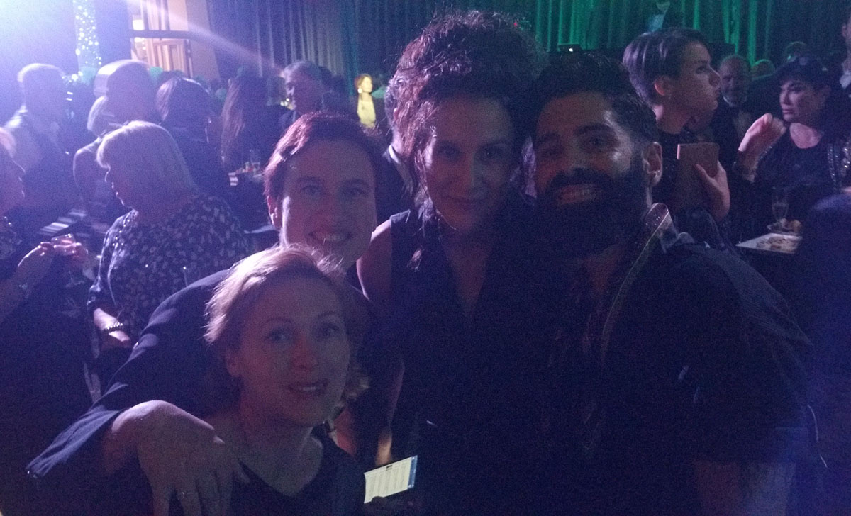 Fragrantica team at INCC party