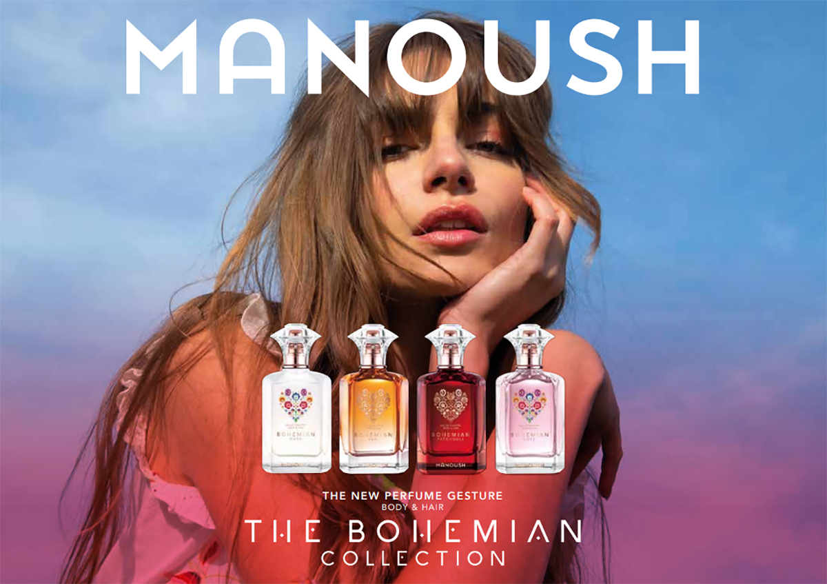 MANOUSH FRAGRANCES BOHEMIAN COLLECTION
