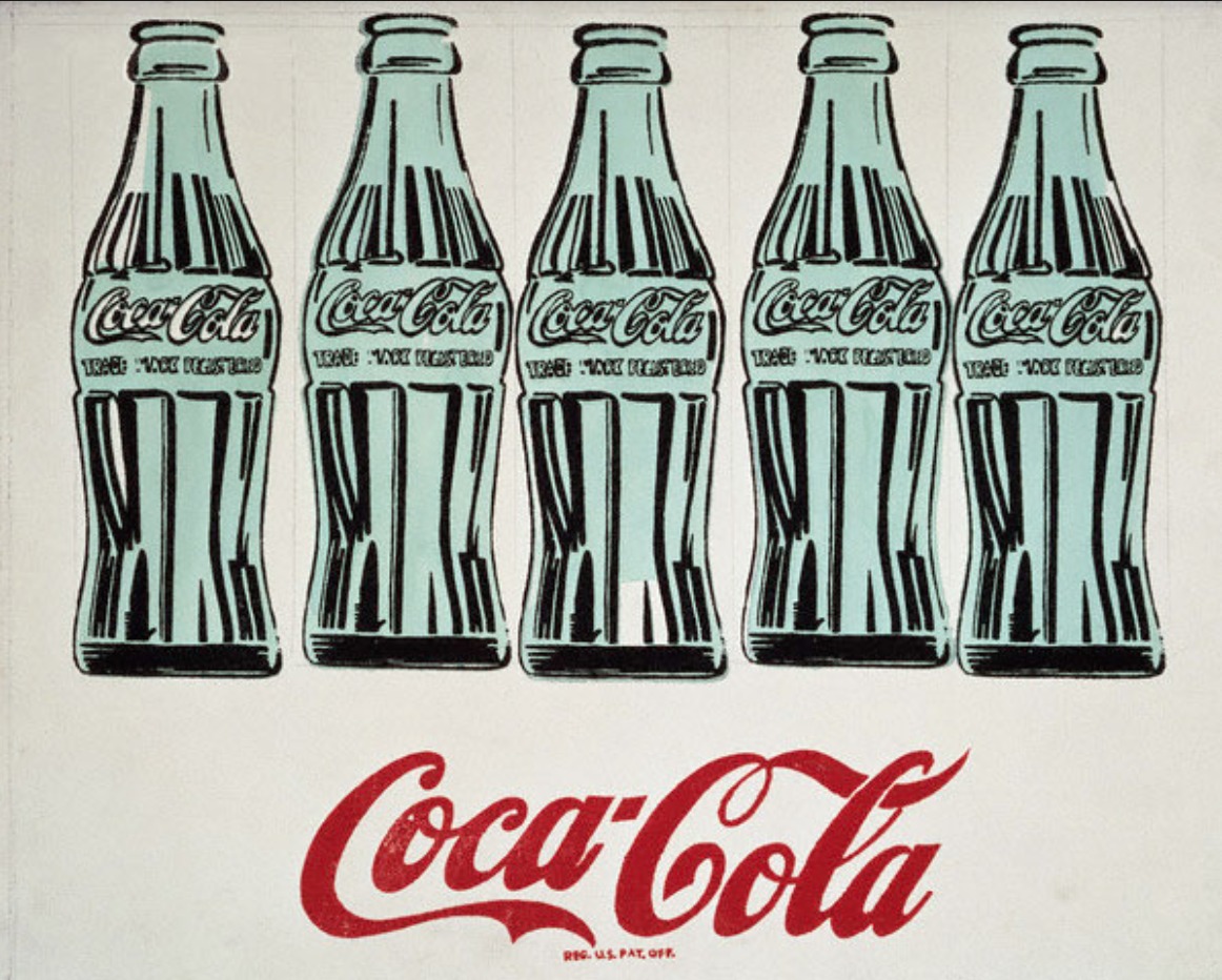 Coca-cola green bottles