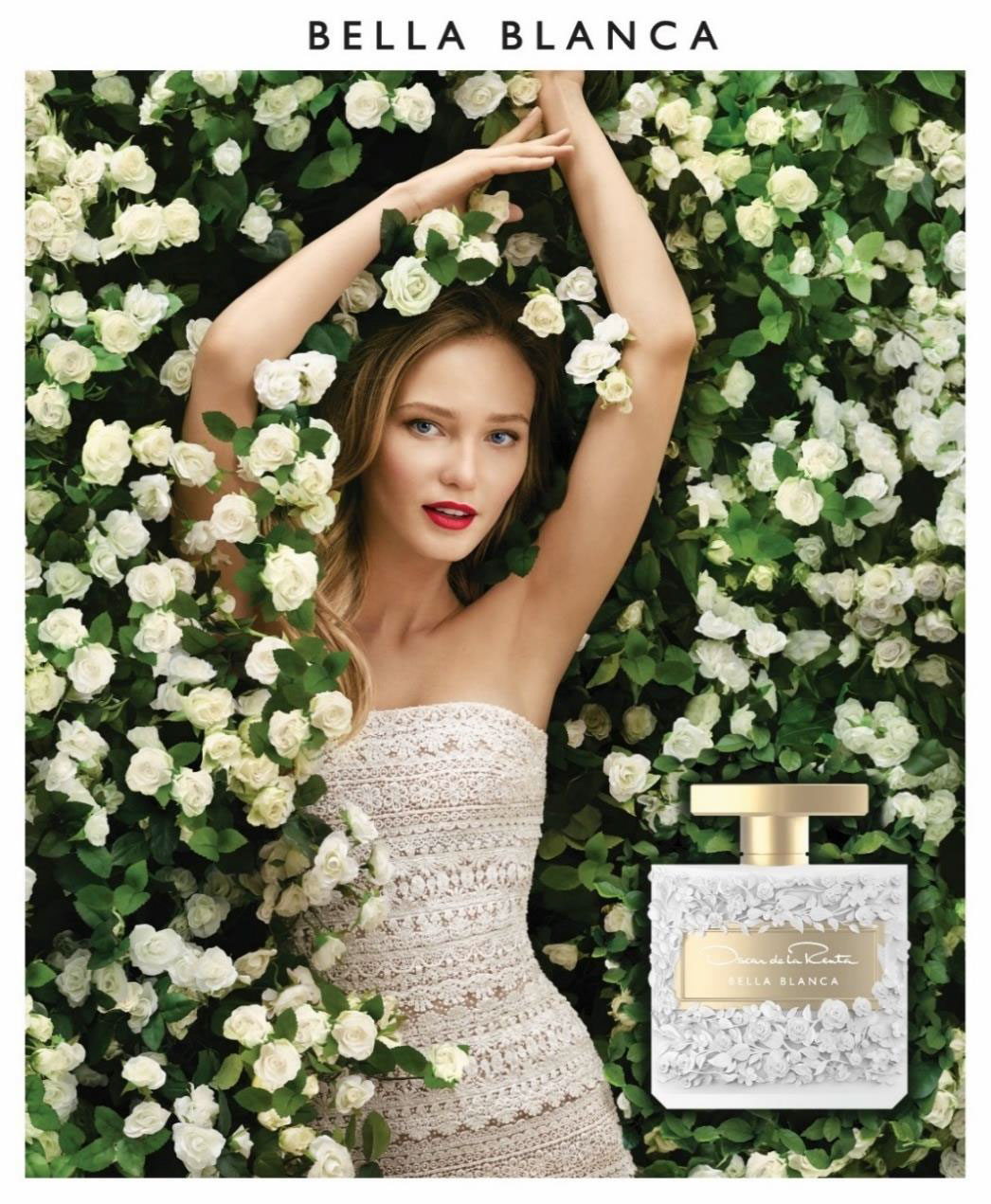 Oscar de la Renta Bella Blanca ad