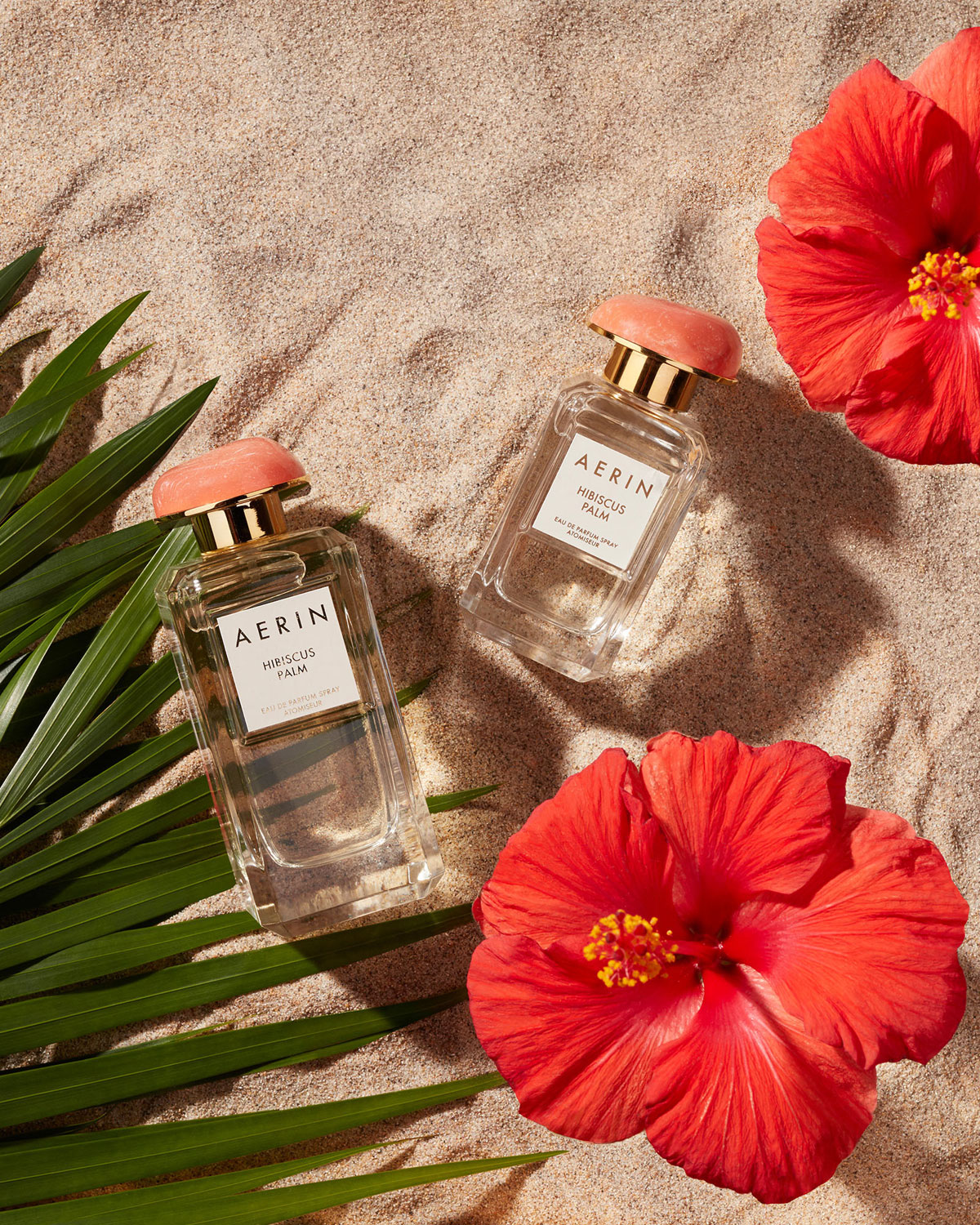 aerin lauder hibiscus palm ad