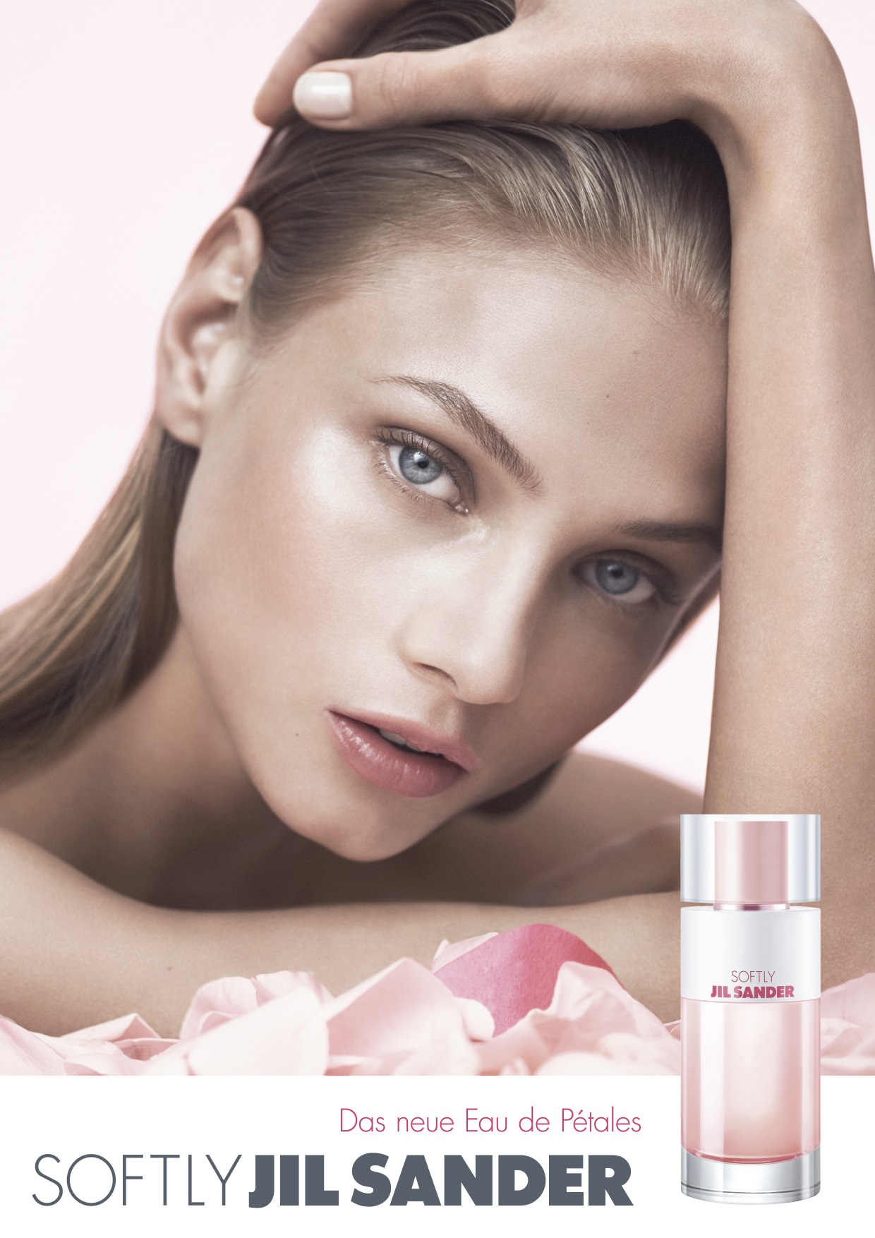 Jil Sander Softly Eau de Pétales ad