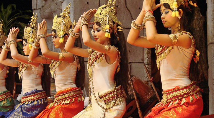 Apsarah dance in Cambodia