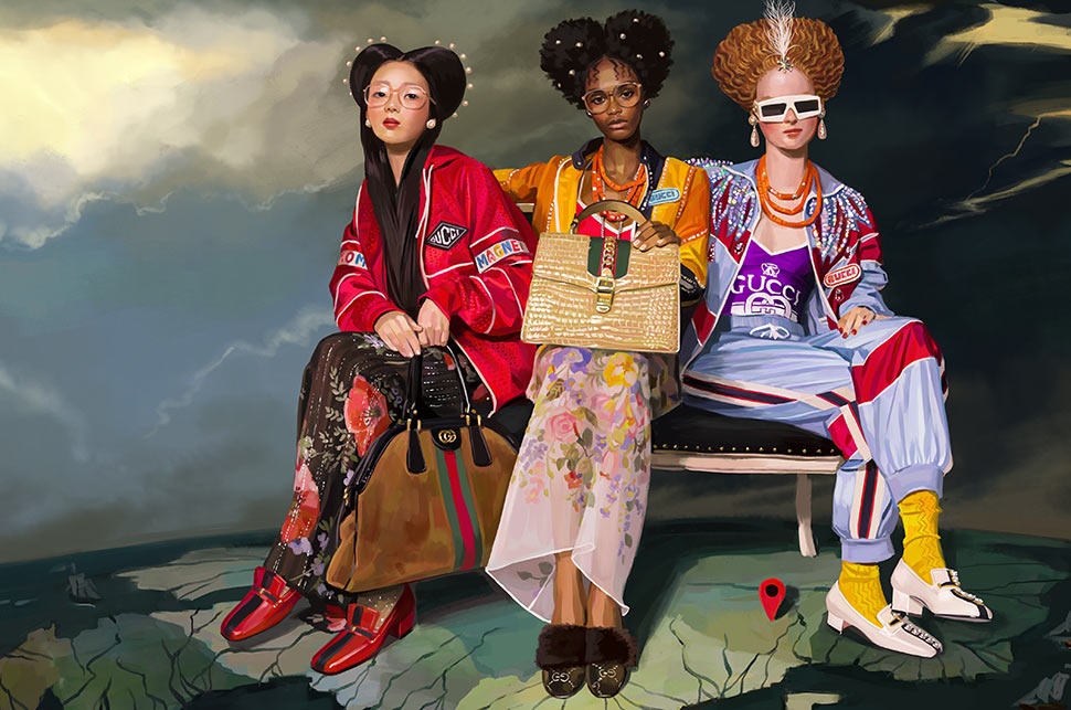 Gucci Utopian Fantasy spring/summer 2018 campaign