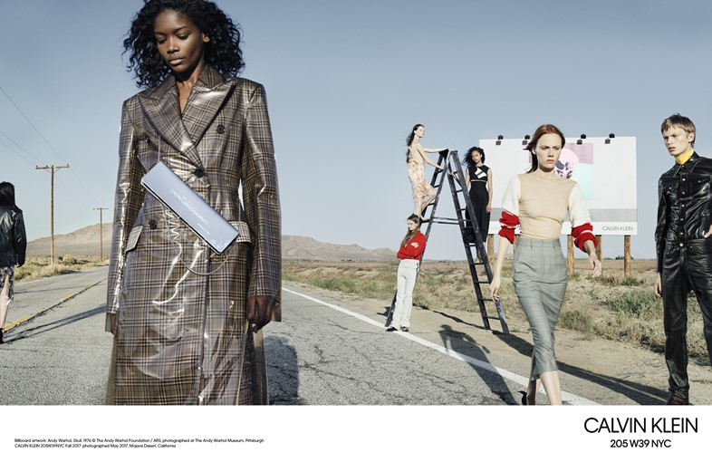 CALVIN KLEIN 205W39NYC campaign