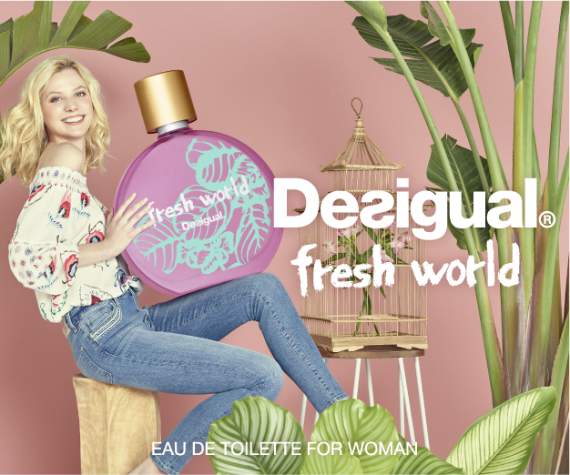 desigual fresh world