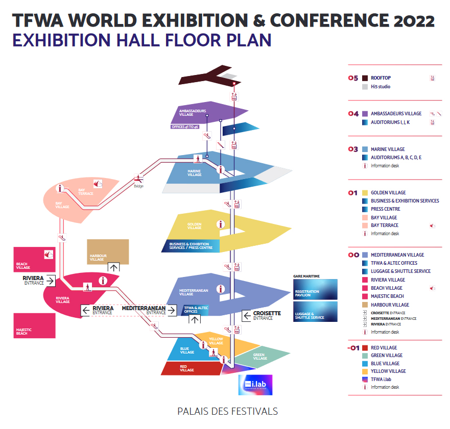 TFWA 2022 (0206 octombrie 2022, Cannes) Carti, evenimente