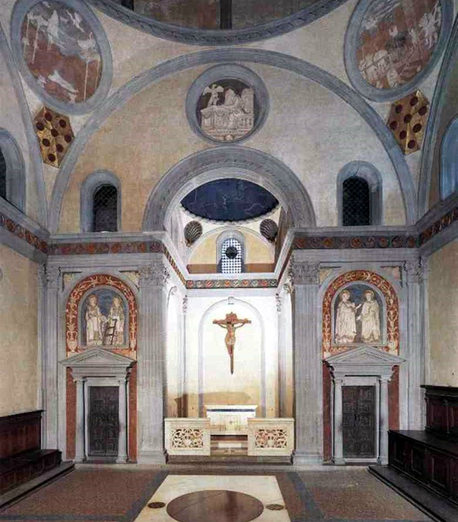 Sagrestia Vecchia, Brunelleschi, XV century, Firenze