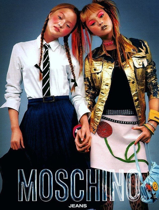 Devon Aoki for Moschino SS 2001