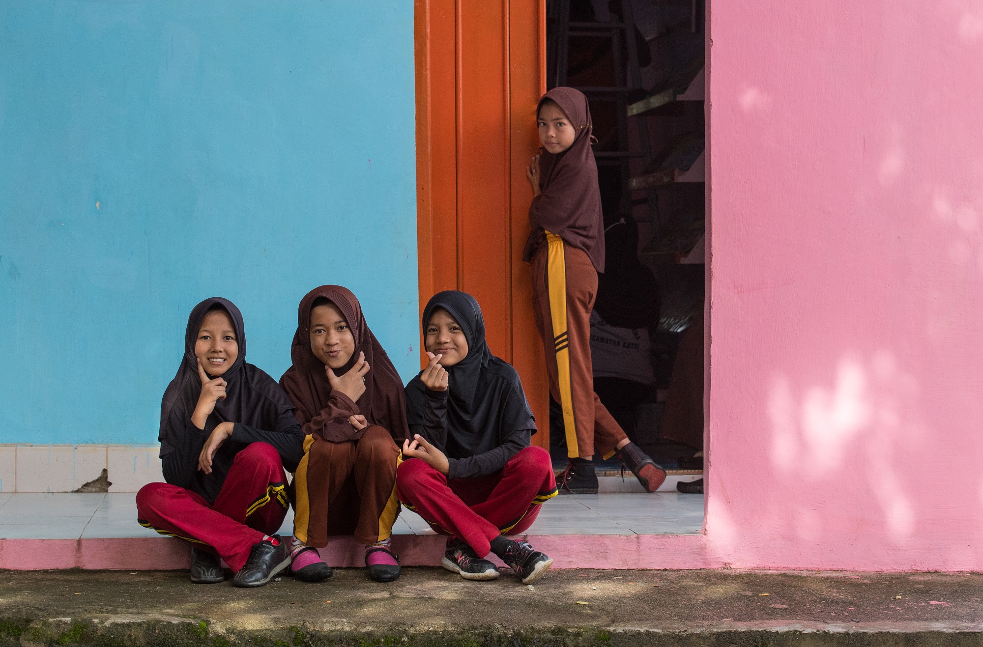 Library, School & Surrounding