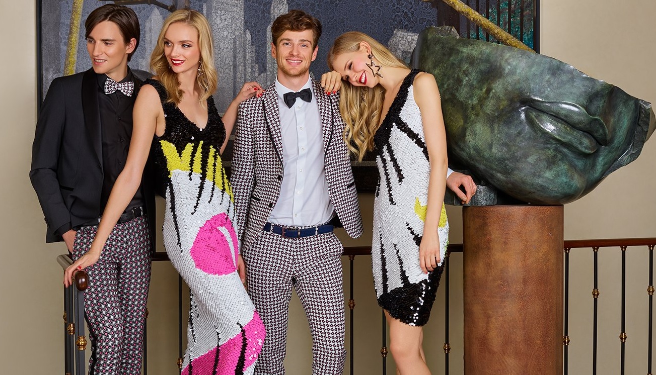 Enrico Coveri Paillettes fashion