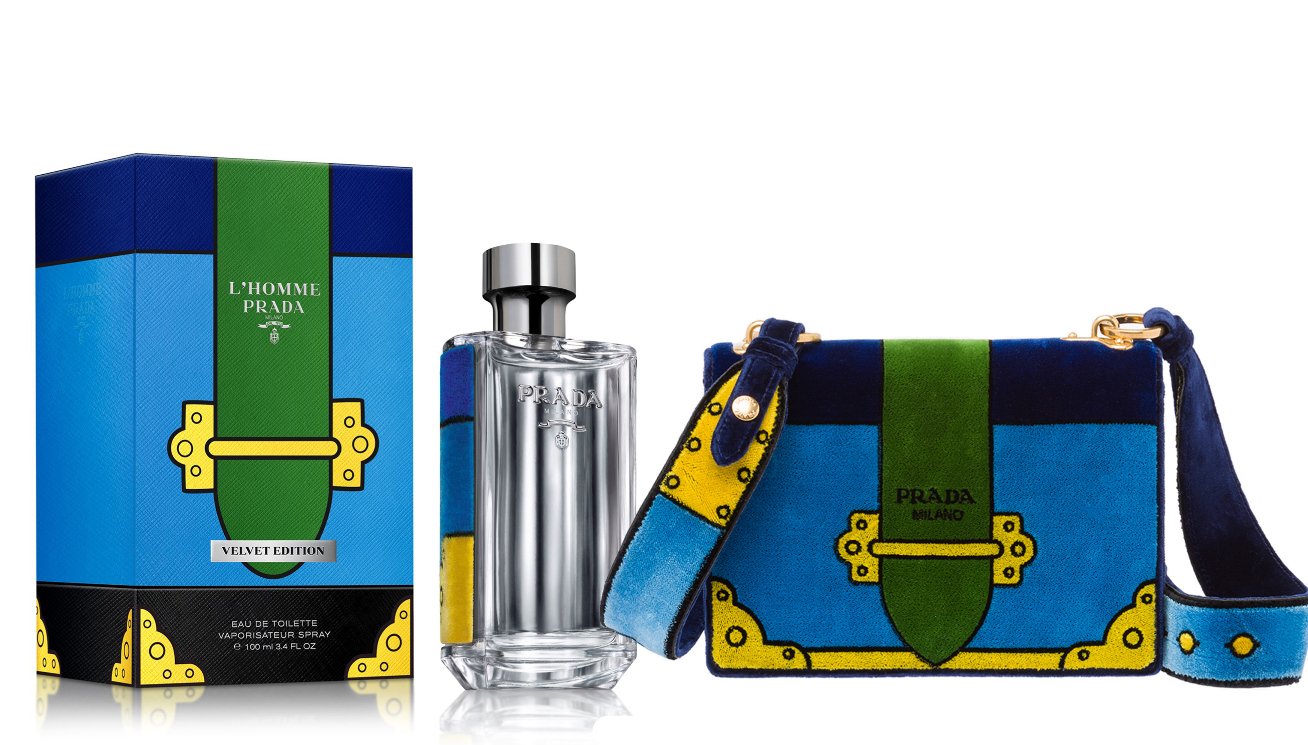 prada velvet collection