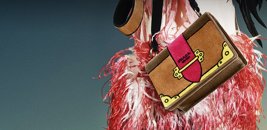prada velvet collection