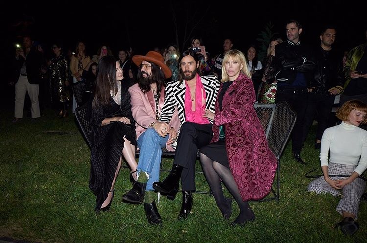 Lana Del Rey, Alessandro Michele, Courtney Loveand Jared Leto