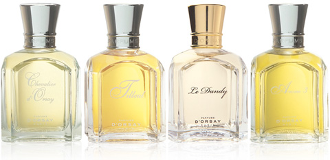 vitage d`Orsay bottles