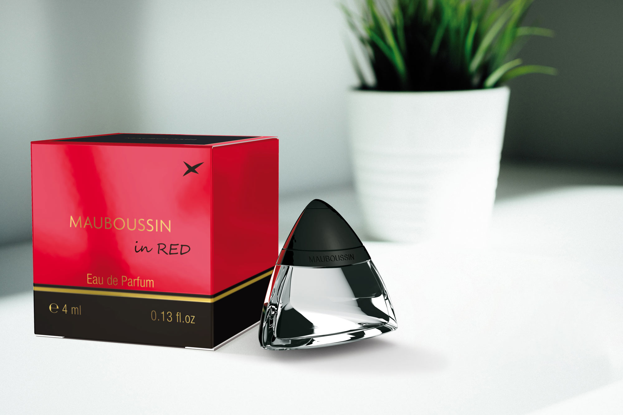 mauboussin in red miniature 4ml
