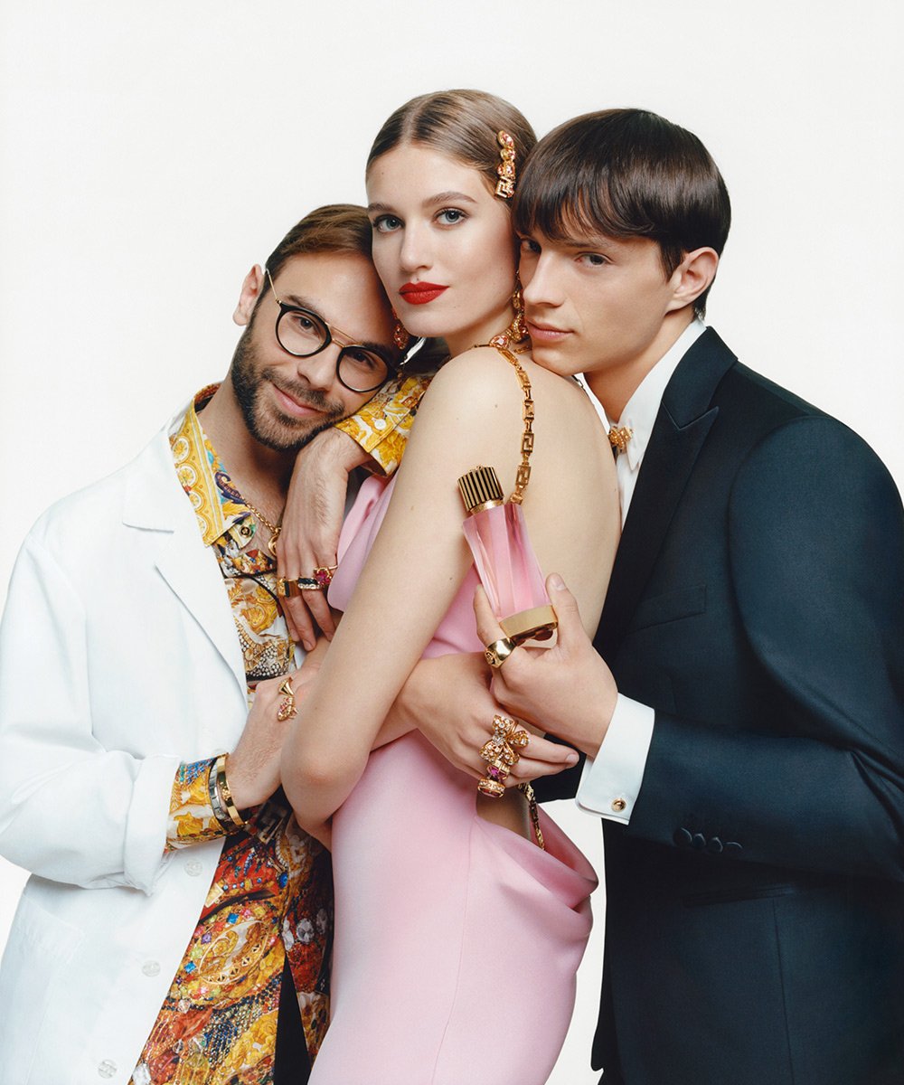 Éclat de Rose versace ad