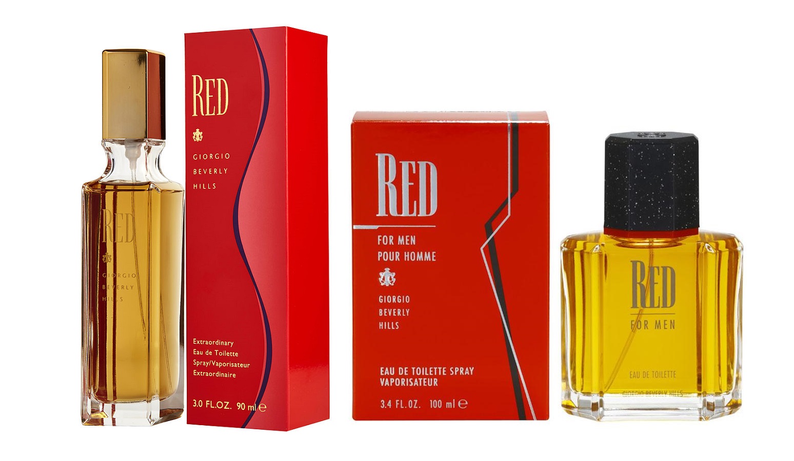 red giorgio beverly hills