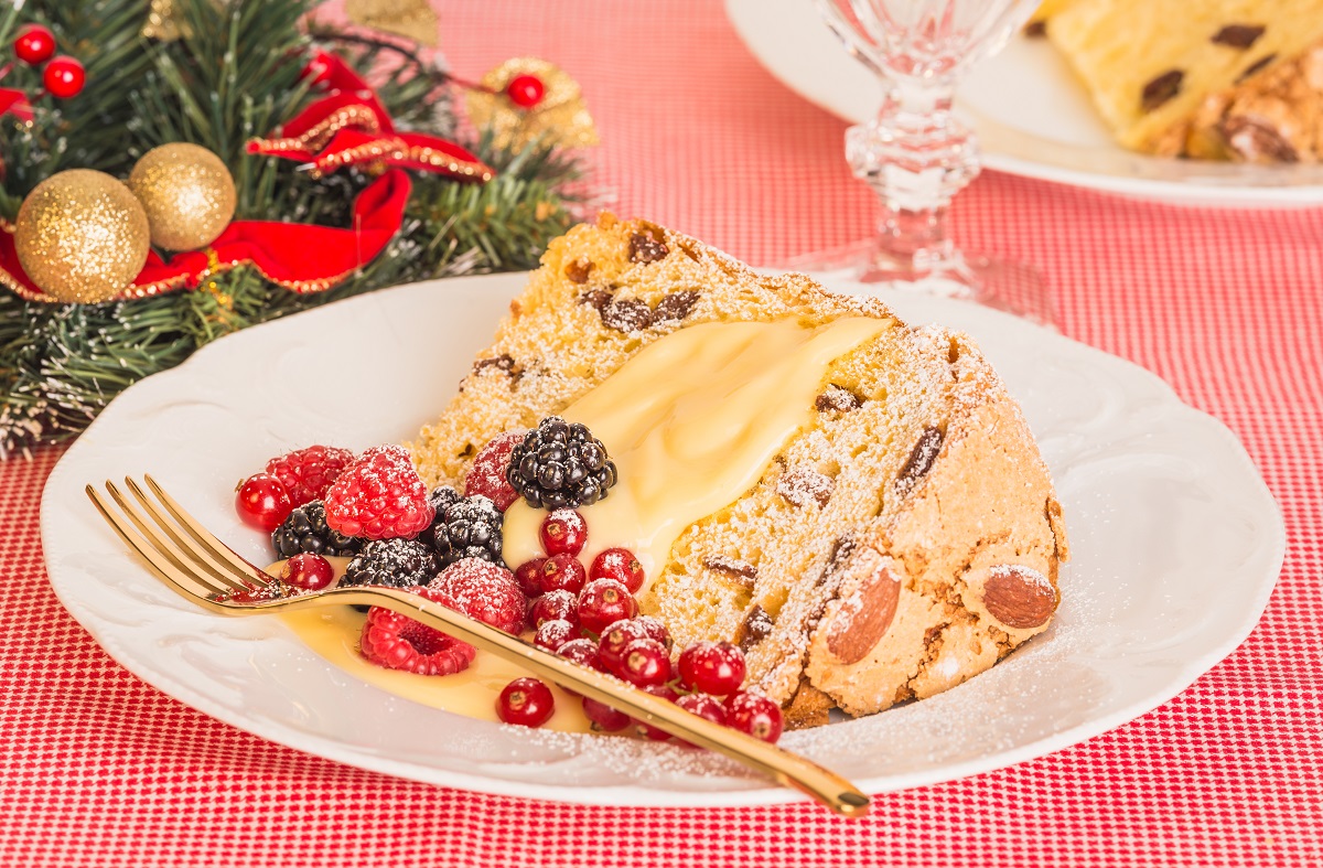 Panettone with Icing