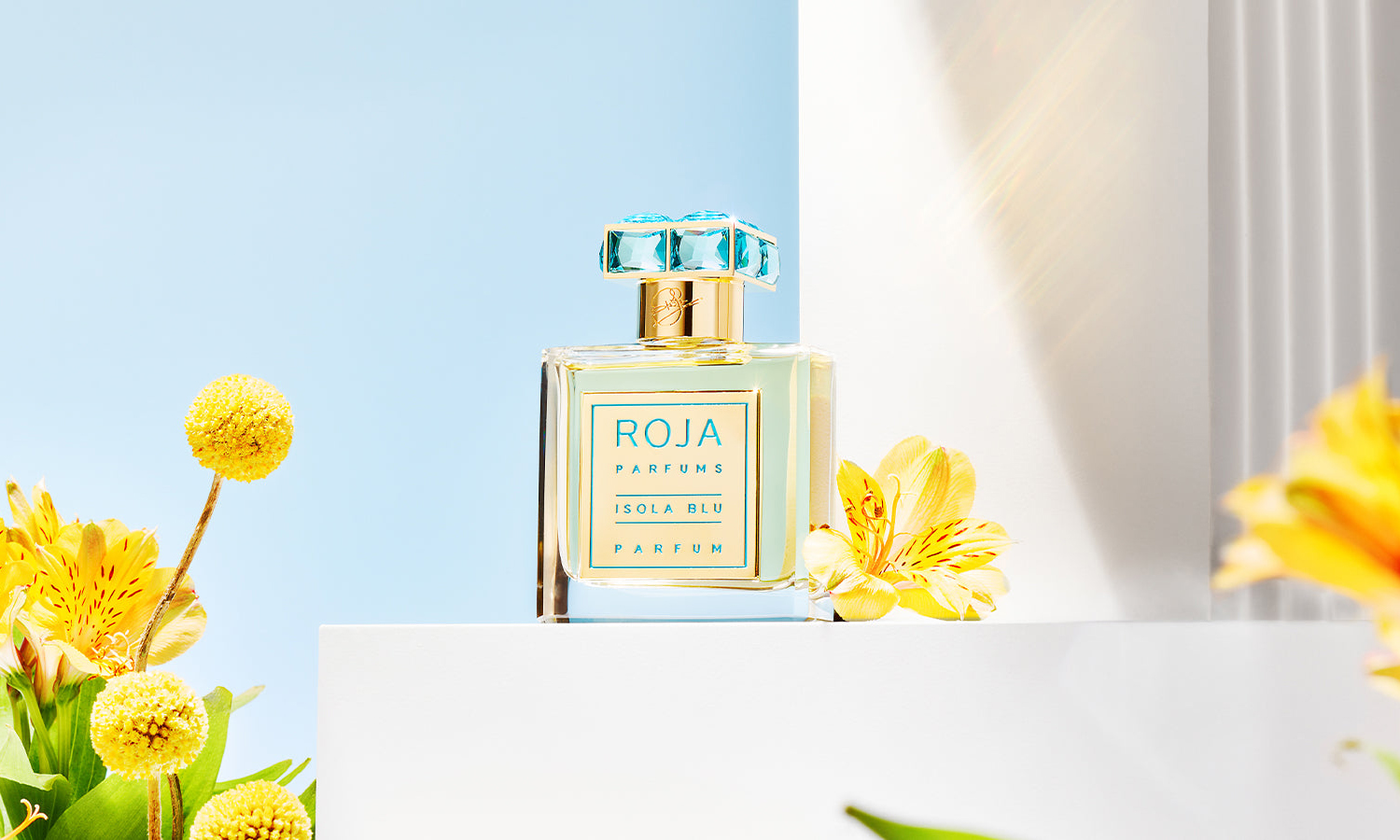 Roja dove Isola Blu.. Парфюм с запахом цветков лимона. Парфюм с нотой аниса. Roja Parfums голубой.
