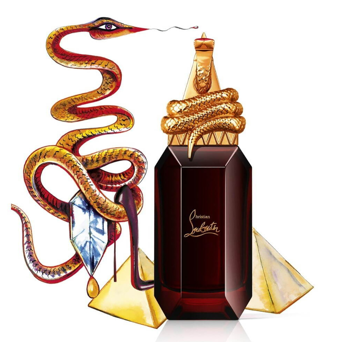 Christian Louboutin的loubiworld Intense香水系列 Loubicharme Loubiluna 和loubiprince 新香水