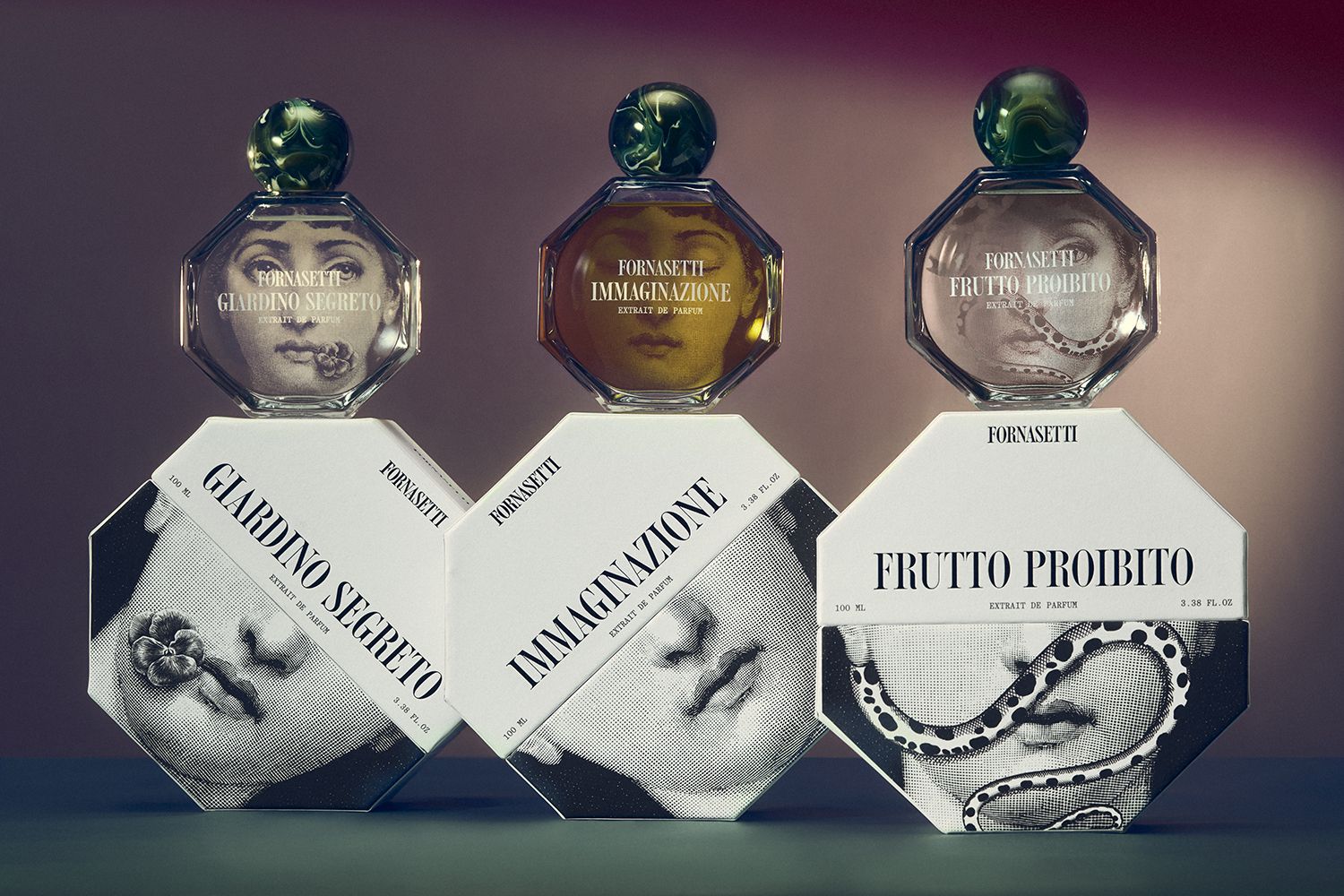 FORNASETTI — коллекция Extrait De Parfum: Frutto Proibito, Giardino Segreto  и Immaginazione ~ Обзоры ароматов