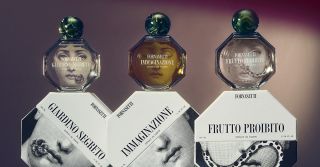 FORNASETTI Extrait De Parfum Collection: Frutto Proibito, Giardino Segreto i Immaginazione 