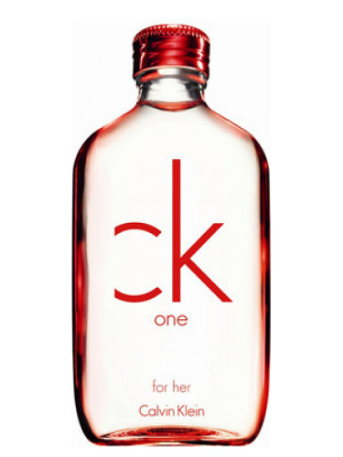 CK One Red Edition for Her Calvin Klein perfume - a fragrância