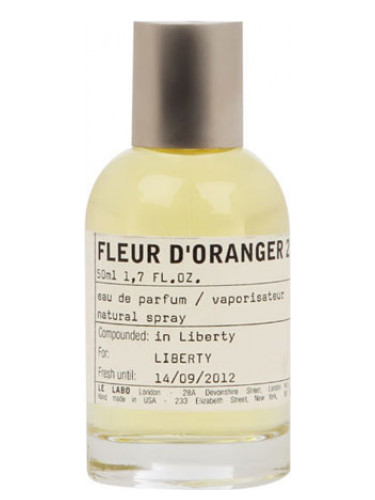 Fleur d'Oranger 27 Le Labo 香水- 一款2006年中性香水