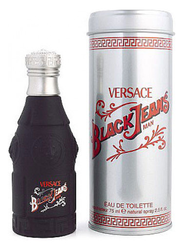 roto Centímetro elegante Black Jeans Versace Colonia - una fragancia para Hombres 1997